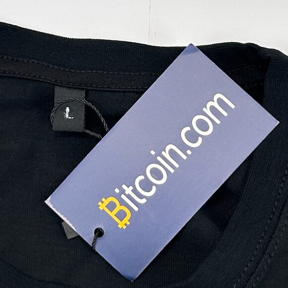 Bitcoin BCH Gang T Shirt Mens M Medium Black Cryptocurrency Cash BTC Official - Picture 6 of 9